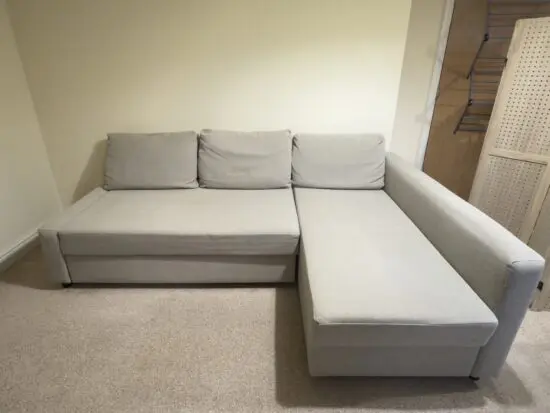 IKEA FRIHETEN Corner Sofa Bed with Storage – Very Good Condition (2023)