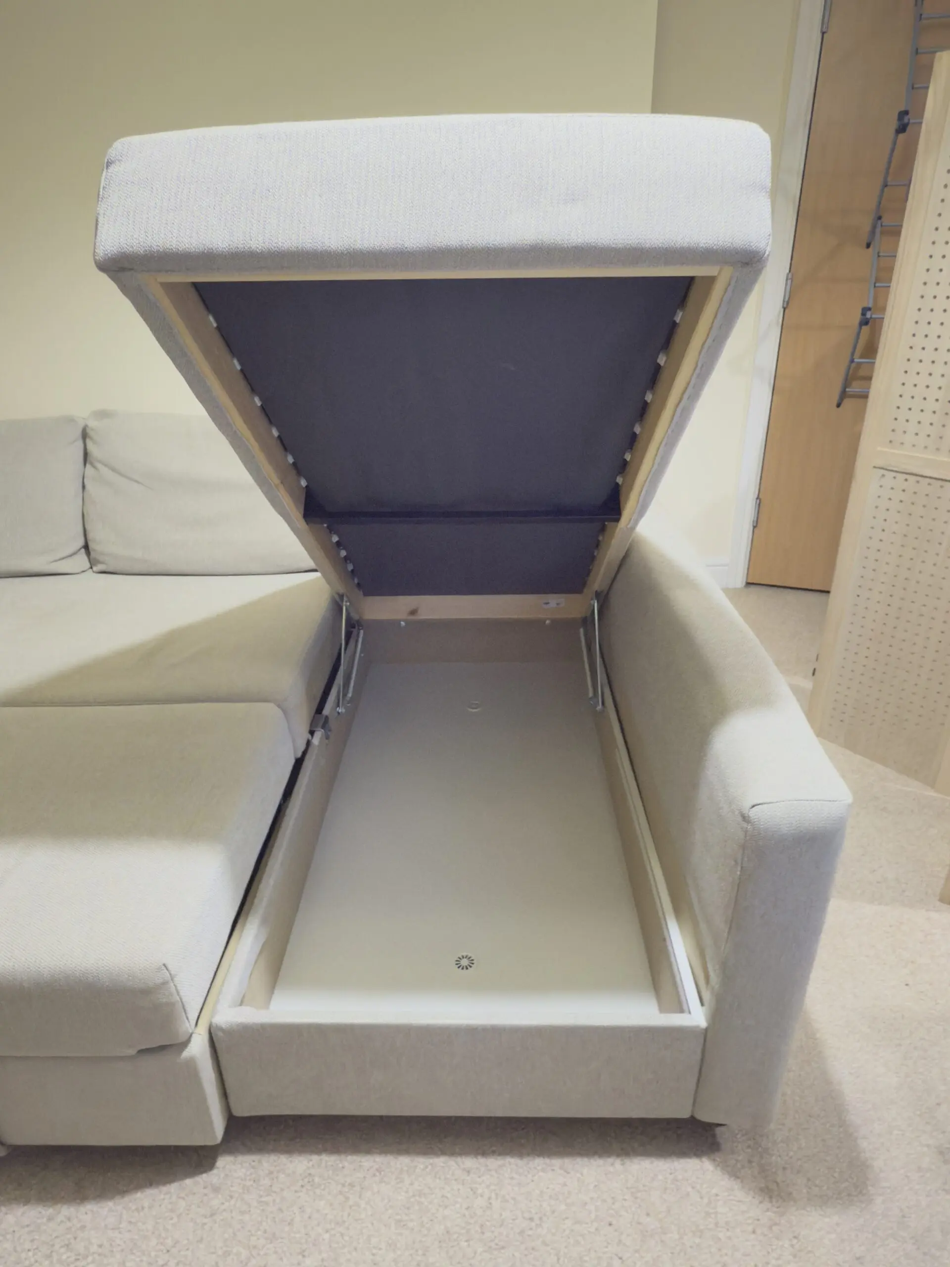 IKEA FRIHETEN Corner Sofa Bed with Storage – Very Good Condition (2023)