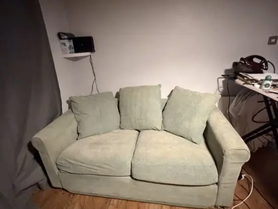 Two seater ikea sofa