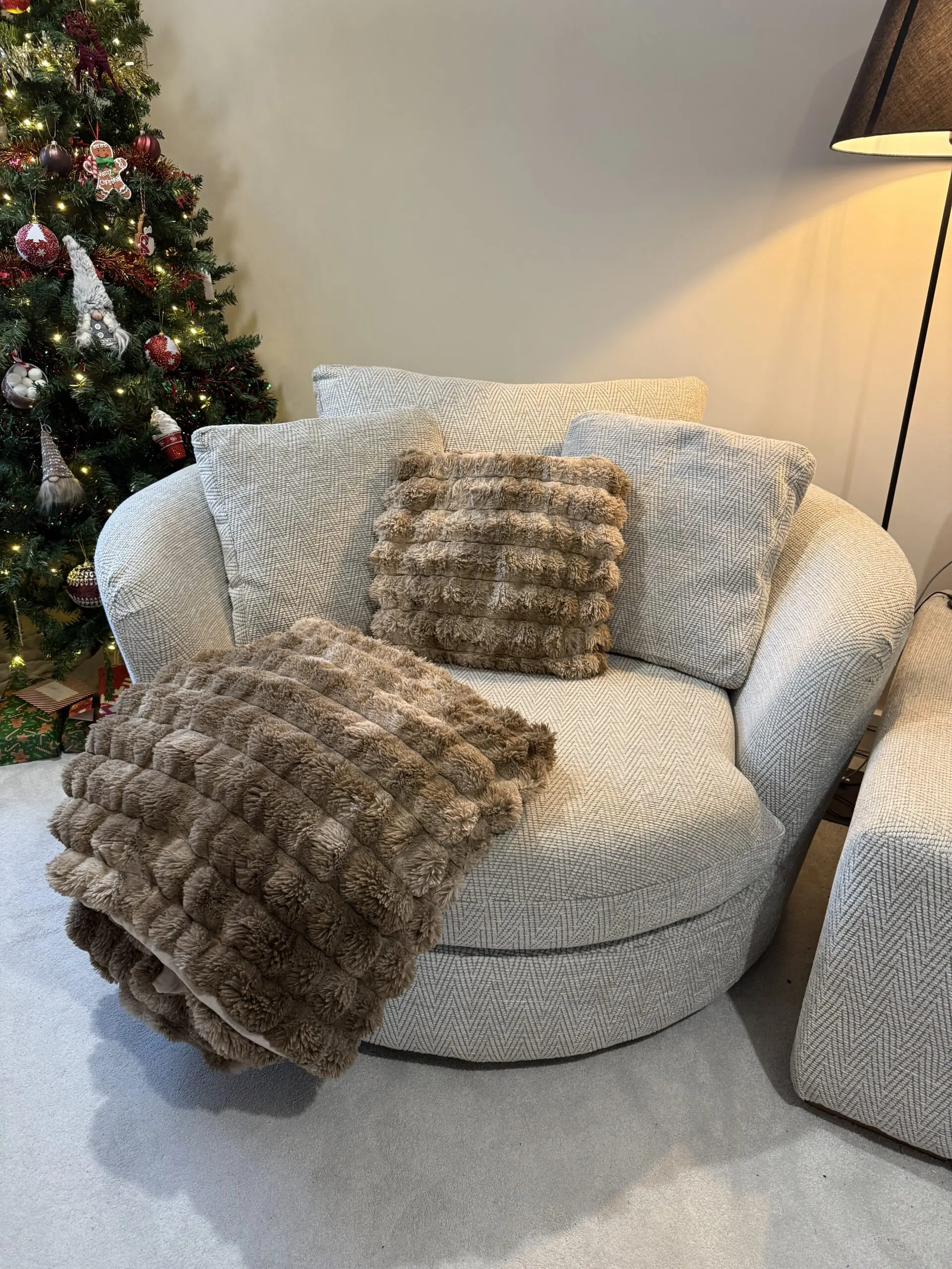 Sofology Sofa and Swivel Chair