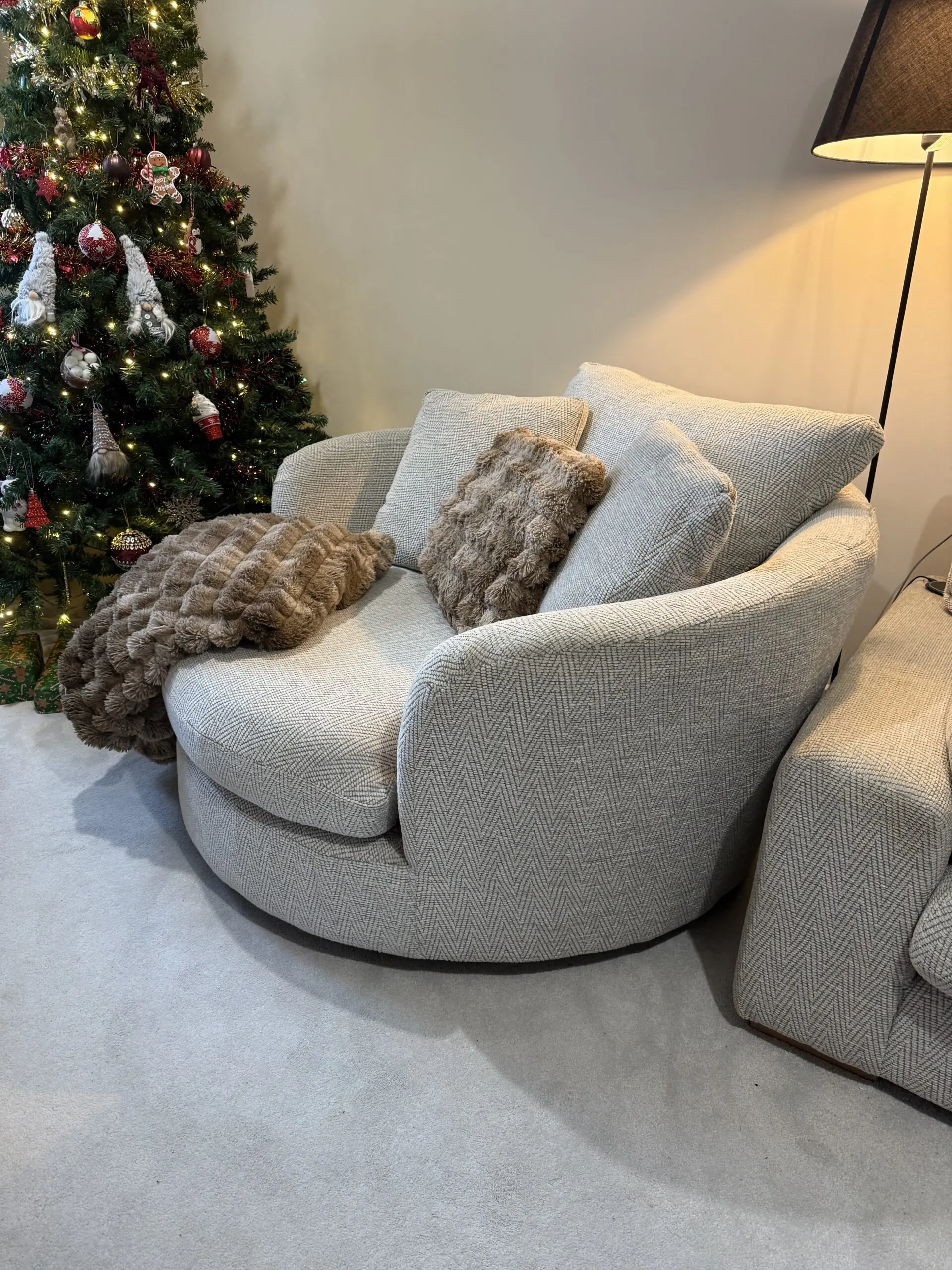 Sofology Sofa and Swivel Chair