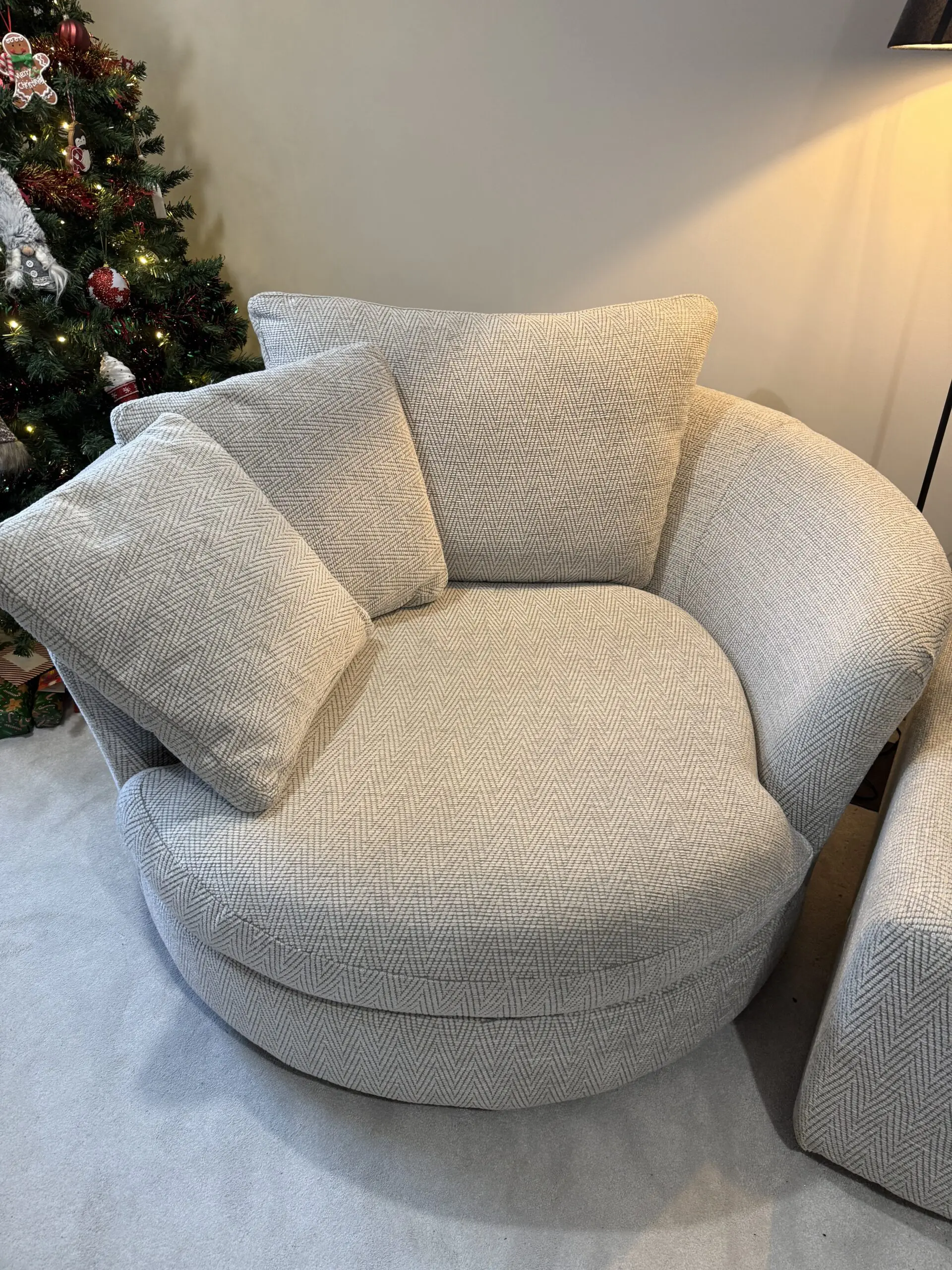 Sofology Sofa and Swivel Chair