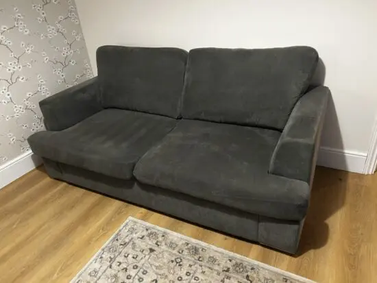 DFS Graphite Freya Sofas, 3 Seater