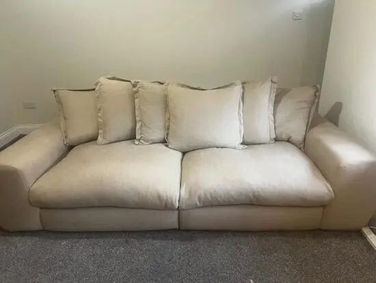 Loaf- Flour Sack Wodge Modular medium Sofa- clever linen