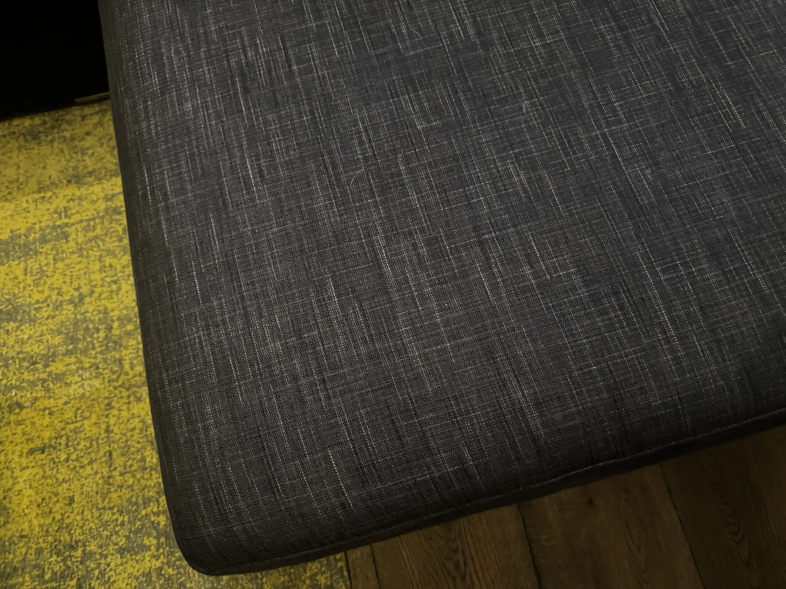 Dwell Verona Left Hand Corner Sofa Bed (Double) with Storage, Charcoal