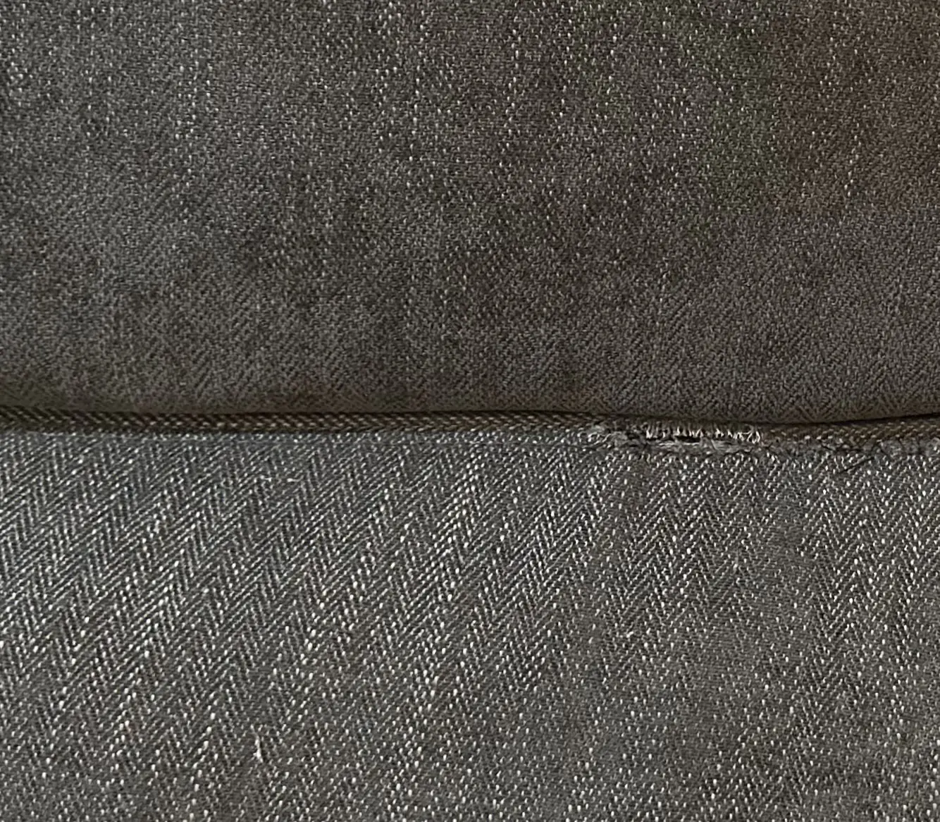 Grey recliner sofa