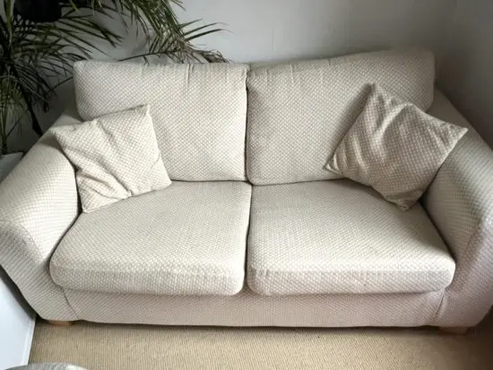 Sofa bed cream/ oatmeal/ beige