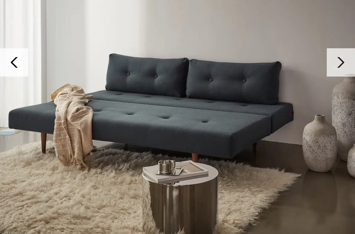 ✨ Innovation Living Recast Sofa Bed – Dark Blue – Excellent Condition – £650