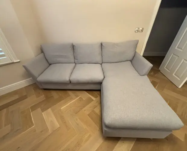 Willow & Hall Ansty Chaise Sofa Bed in Wolf Grey