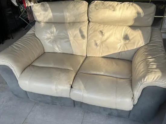 DFS 2 electric usb power double sofa