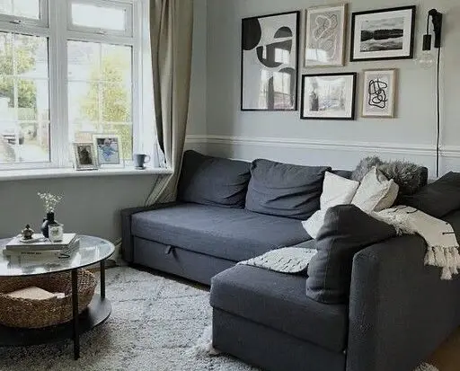 IKEA Friheten corner sofa bed (Dark Grey)