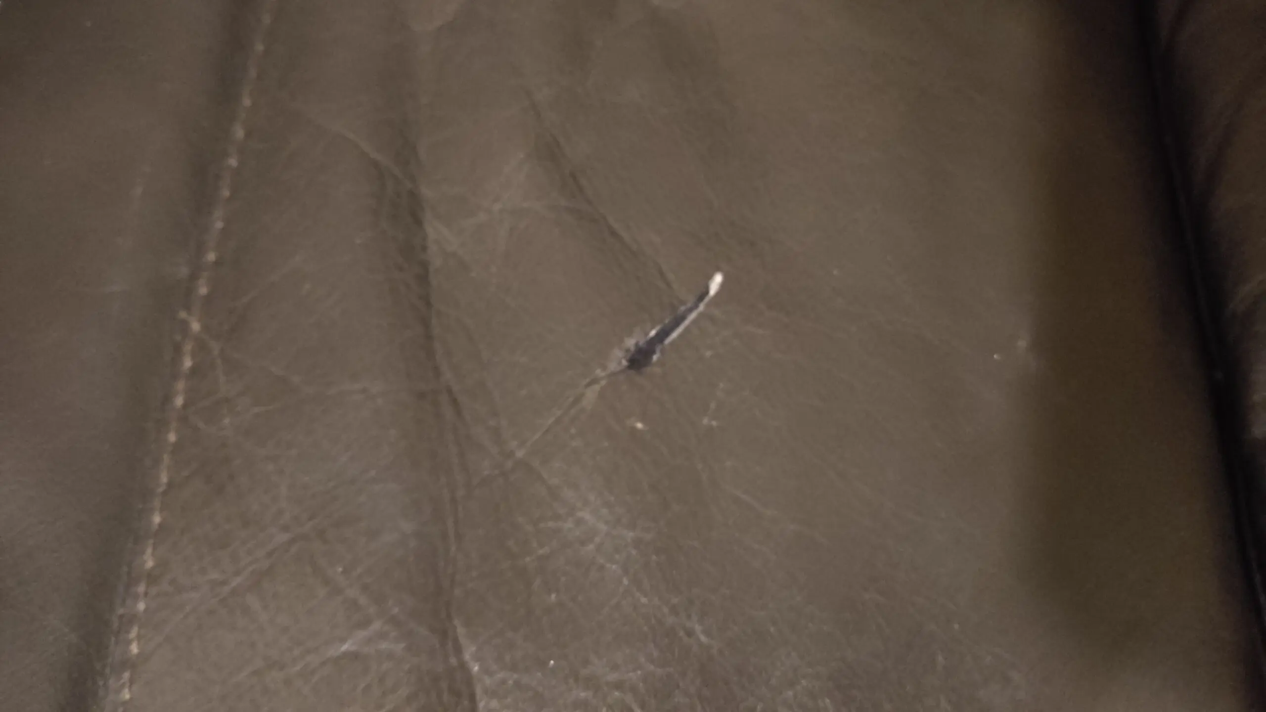 Modern DFS Dark brown Leather 3 & 2 Seater Sofa Set with Storage Footstool