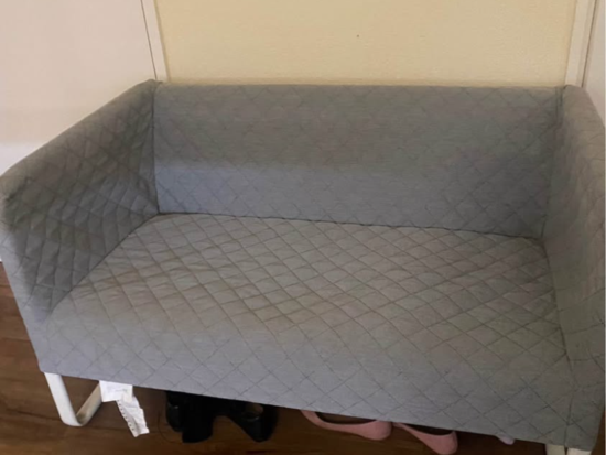 2 seater light weight sofa