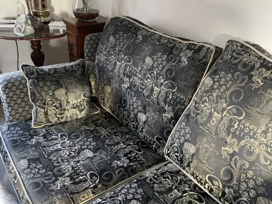 3 seater sofa and matching chair
