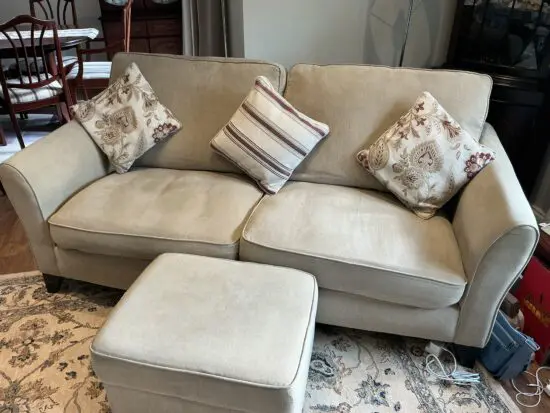 Sofa set for sale light beige colour
