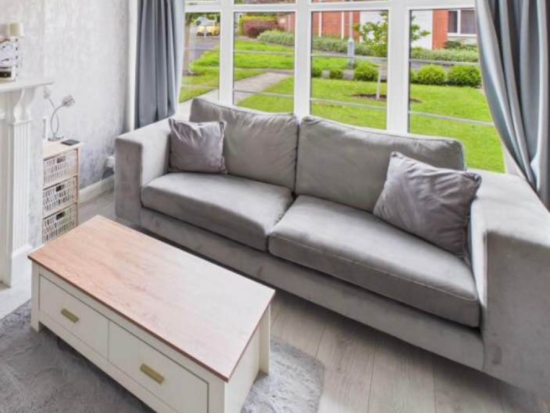 DFS Darcy 3 seater sofa and cuddle chair