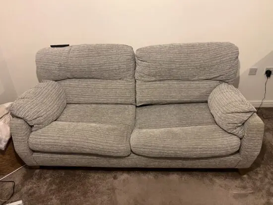 Grey 2 Seat sofa