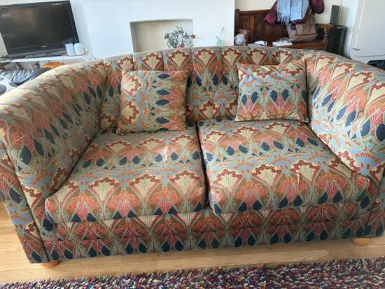 Liberty Ianthe Tana Lawn Brown 2-Seater sofa