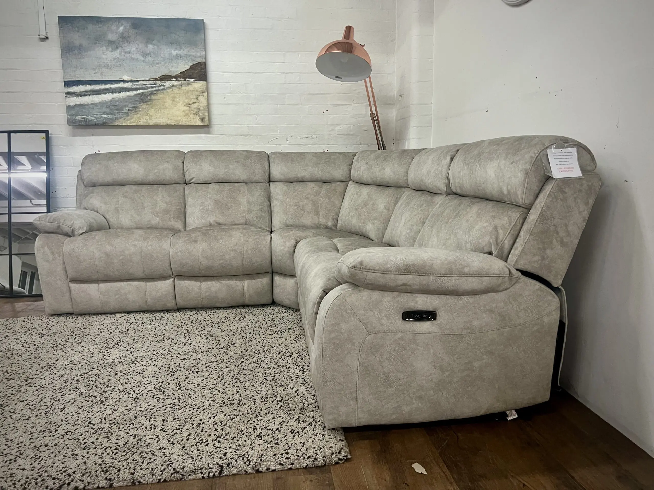 BRAND NEW Furniture Village Power Recliner