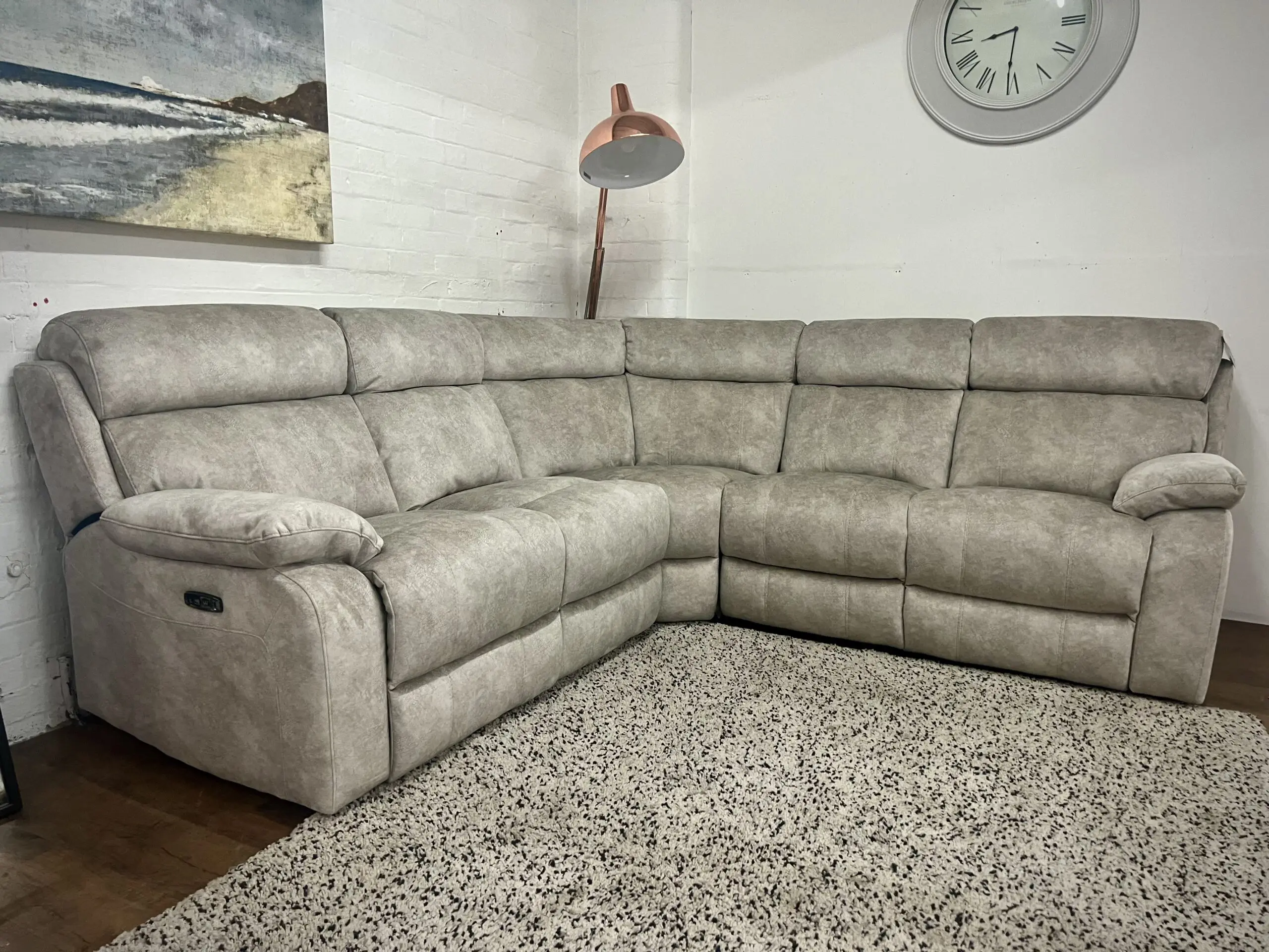 BRAND NEW Furniture Village Power Recliner