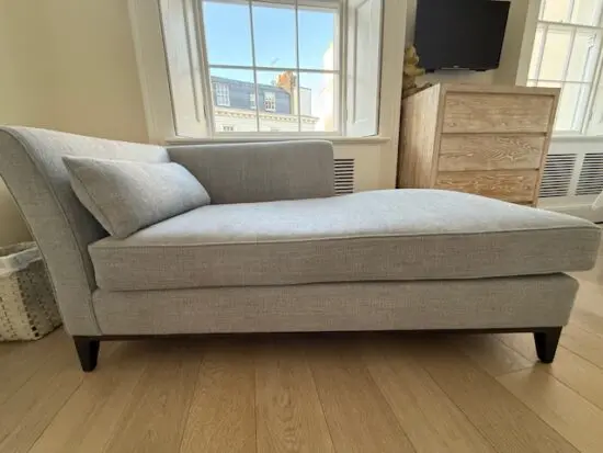 Amalie Chaise Longue from the Sofa and Chair Compnay