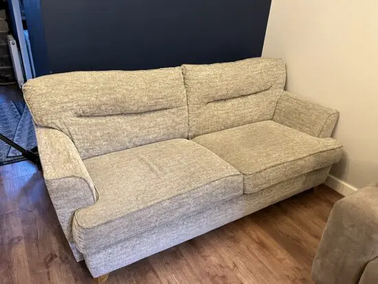Grey 3 sitter sofa