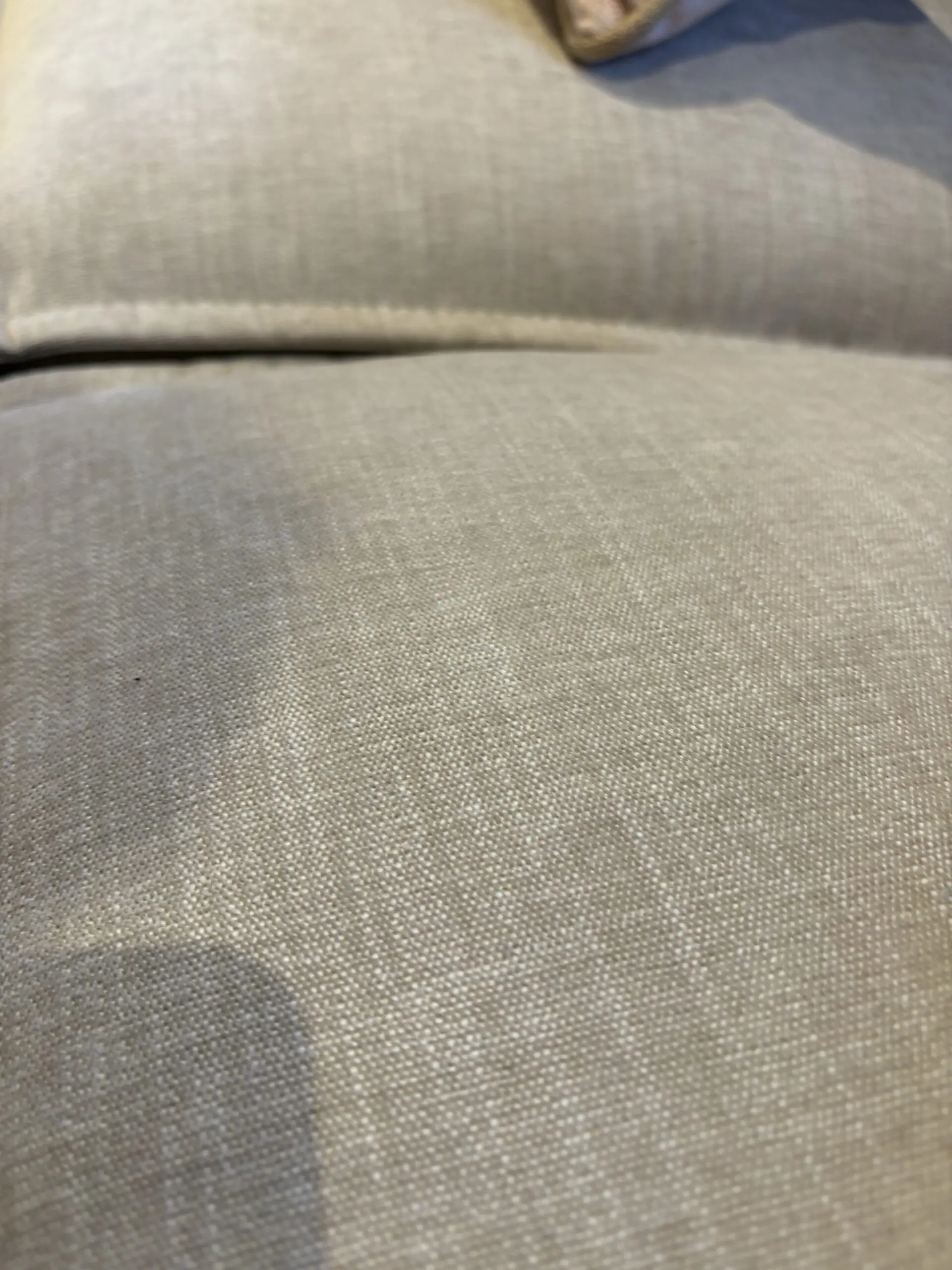 Soft truffle corner modular sofa,luxe chenille with large footstool