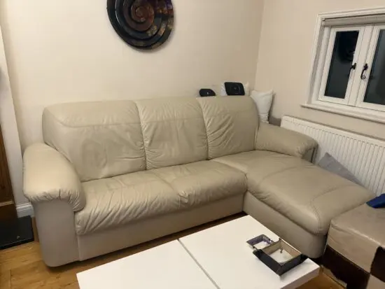 Leather Corner Sofa for sale
