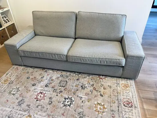 IKEA 3 seater sofa grey