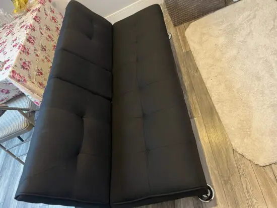 Fabric Black Sofa bed