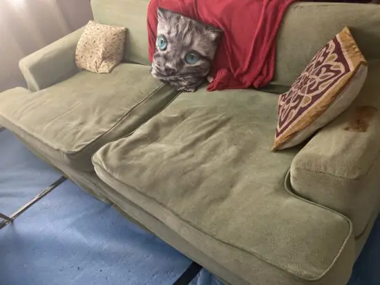 Double large sofa and single sofa