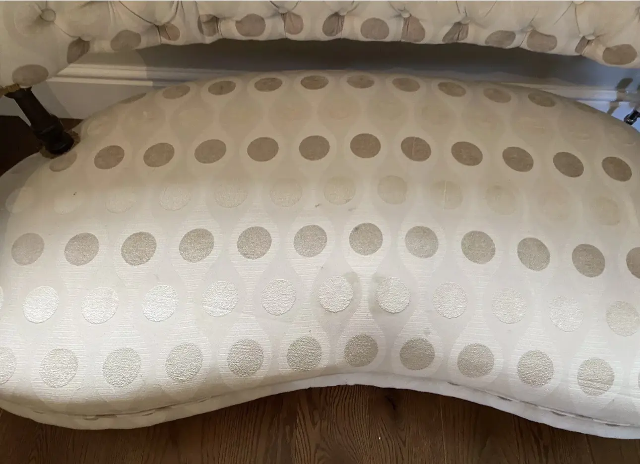 Cream sofa ANTIQUE VICTORIAN EDWARDIAN DEEP BUTTONBACK SETTEE SOFA chaise longue