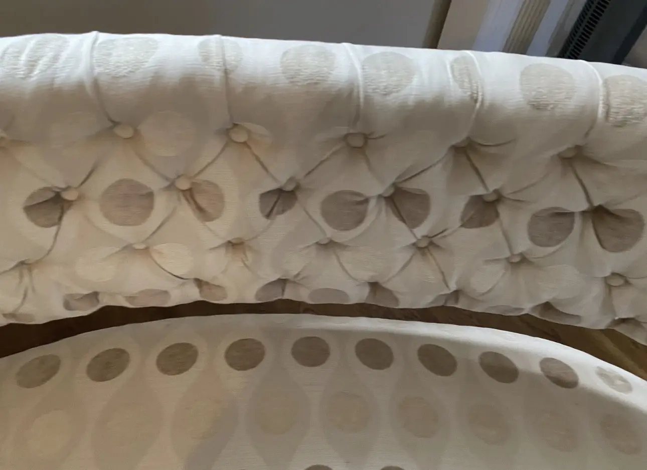 Cream sofa ANTIQUE VICTORIAN EDWARDIAN DEEP BUTTONBACK SETTEE SOFA chaise longue