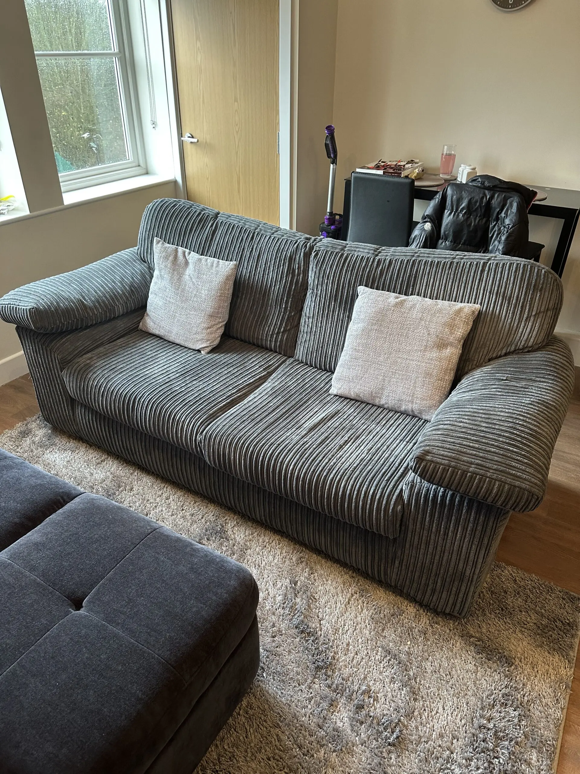 Jumbo cord Amalfi 3 seat sofa