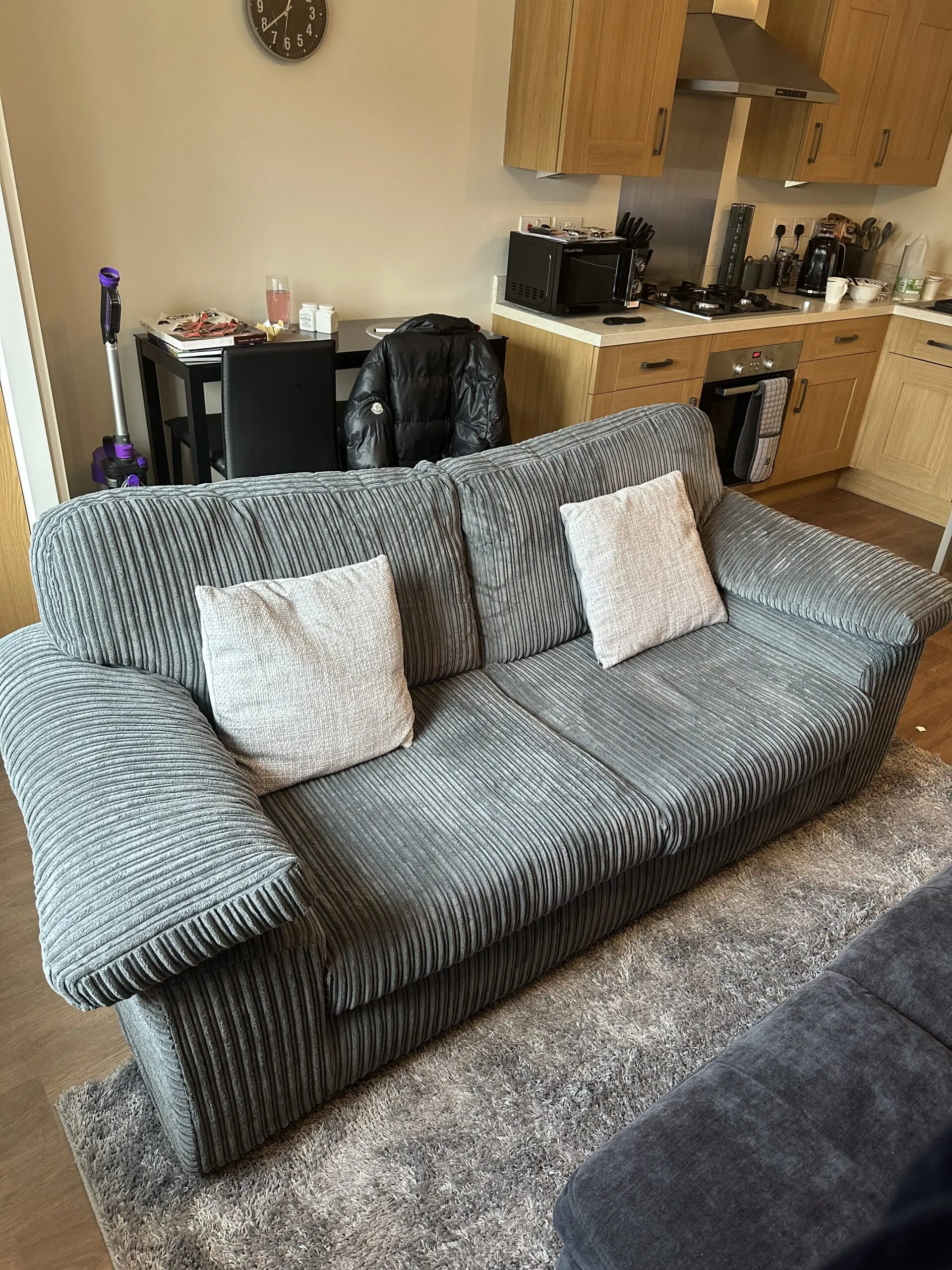 Jumbo cord Amalfi 3 seat sofa