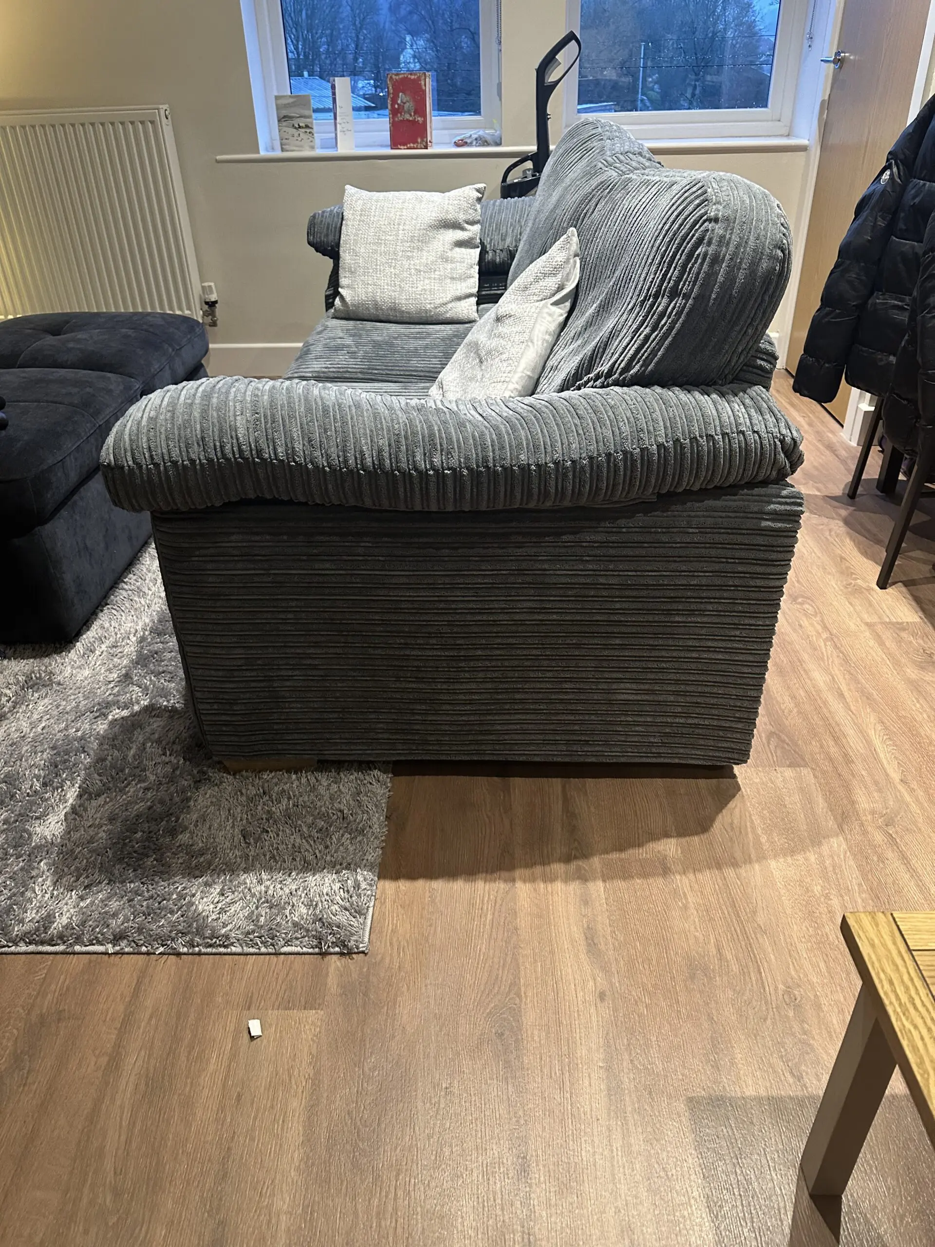 Jumbo cord Amalfi 3 seat sofa