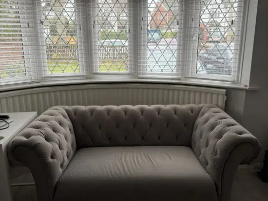 Oak furniture land grey sofa