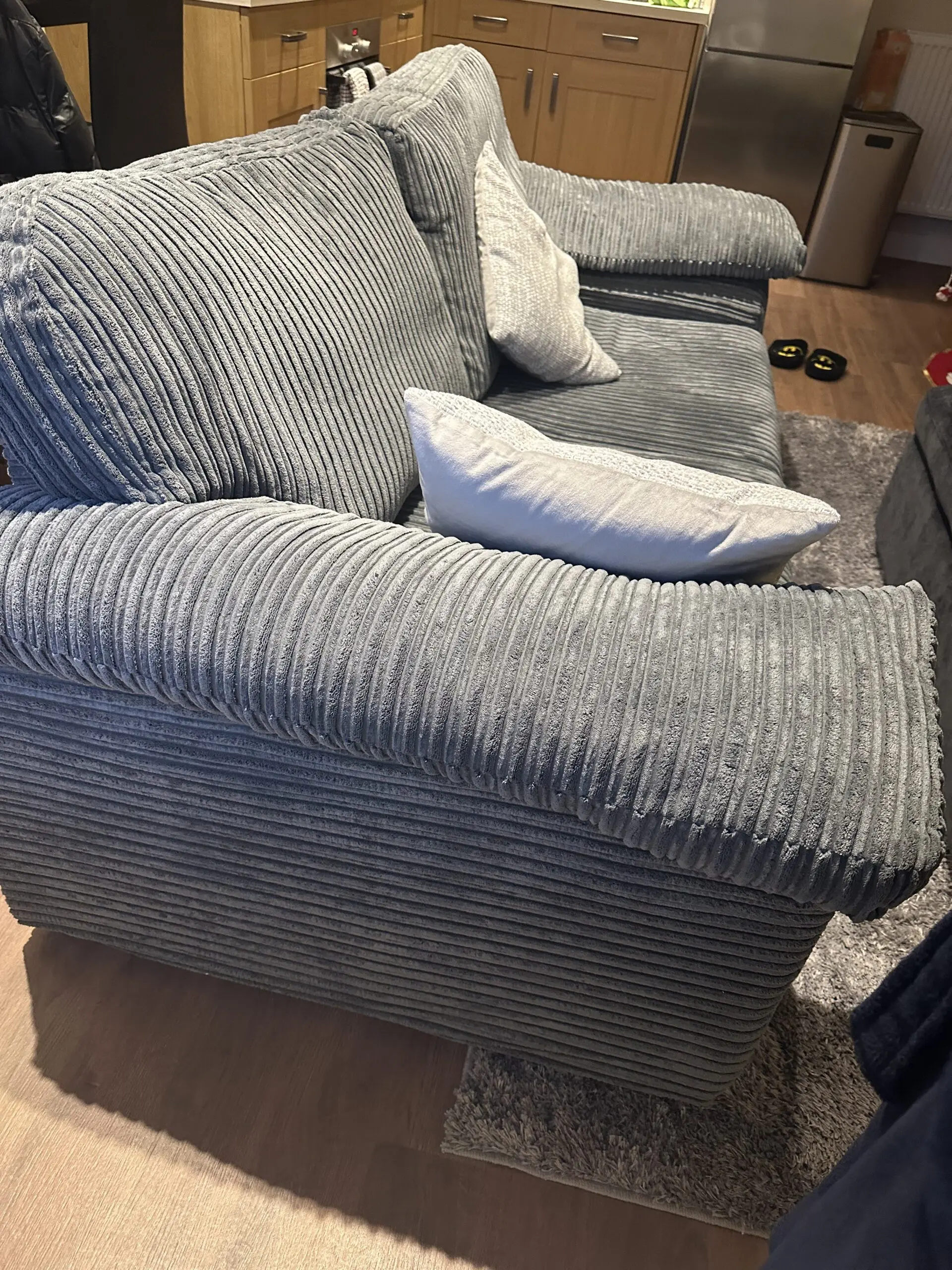 Jumbo cord Amalfi 3 seat sofa