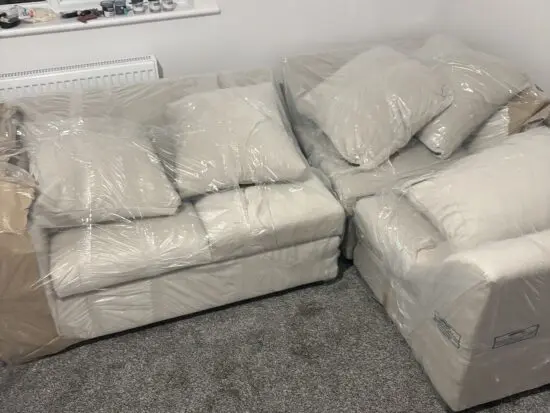 Brand new 4 seat corner sofa