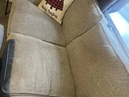 Light grey sofa