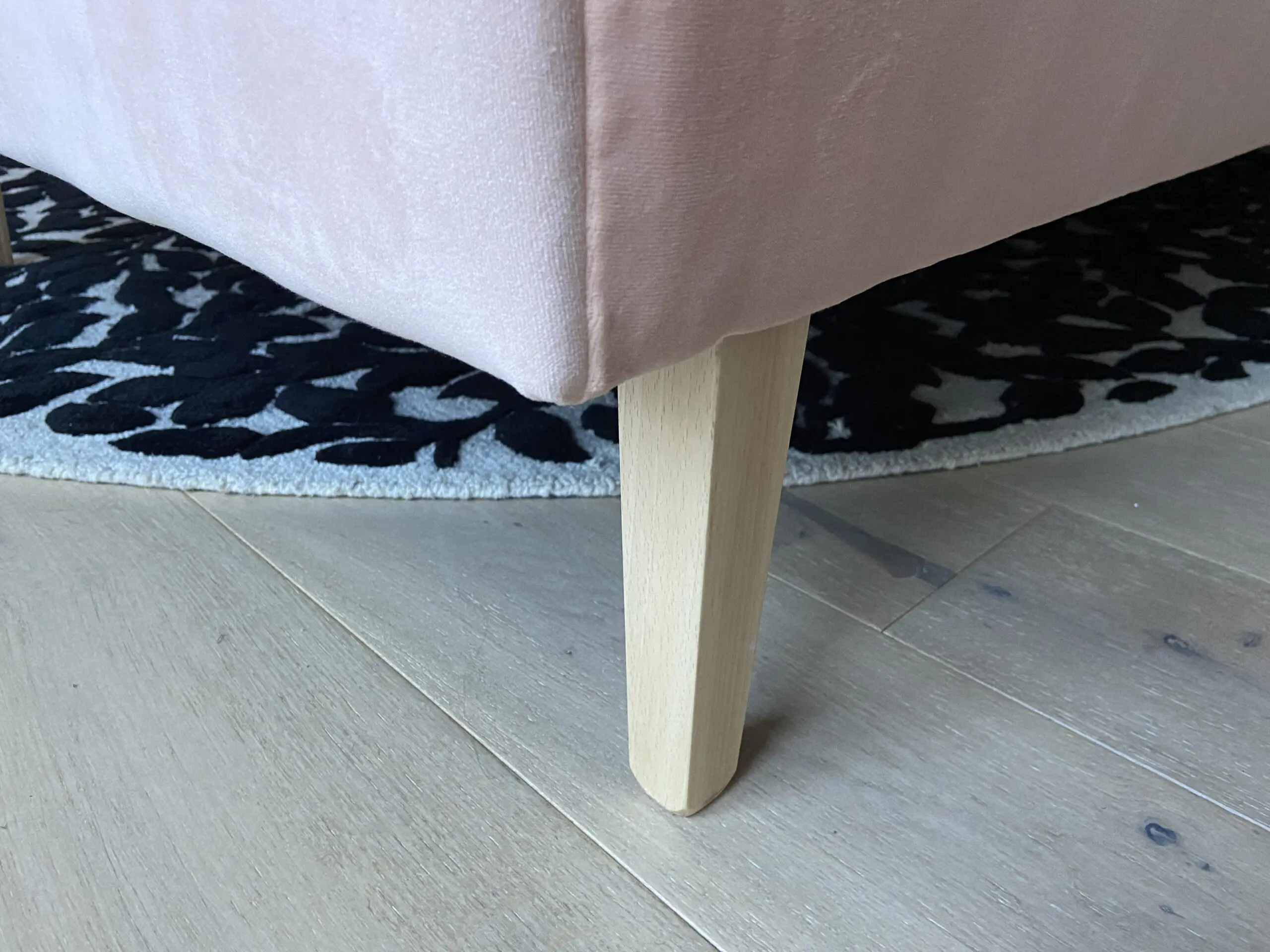 Brand New Corner Sofa in Luxury Linwood Velvet