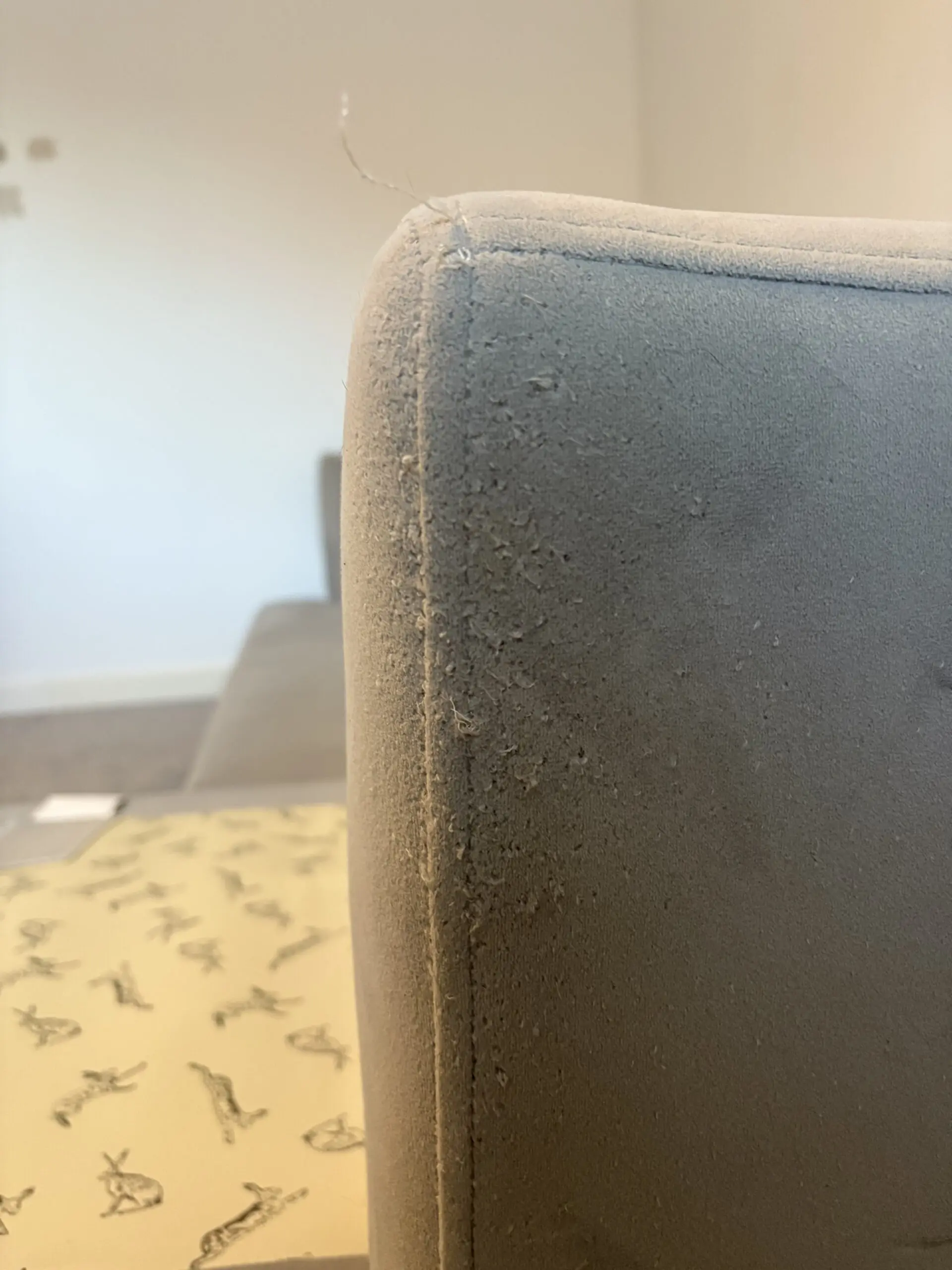 Patterdale Velvet Right Hand Facing Small Chaise Sofa