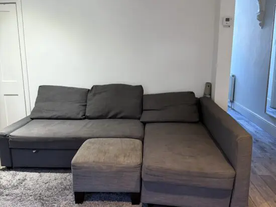Grey corner Sofa