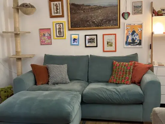 Snug Cloud Sundae 3 Seater & Storage footstool