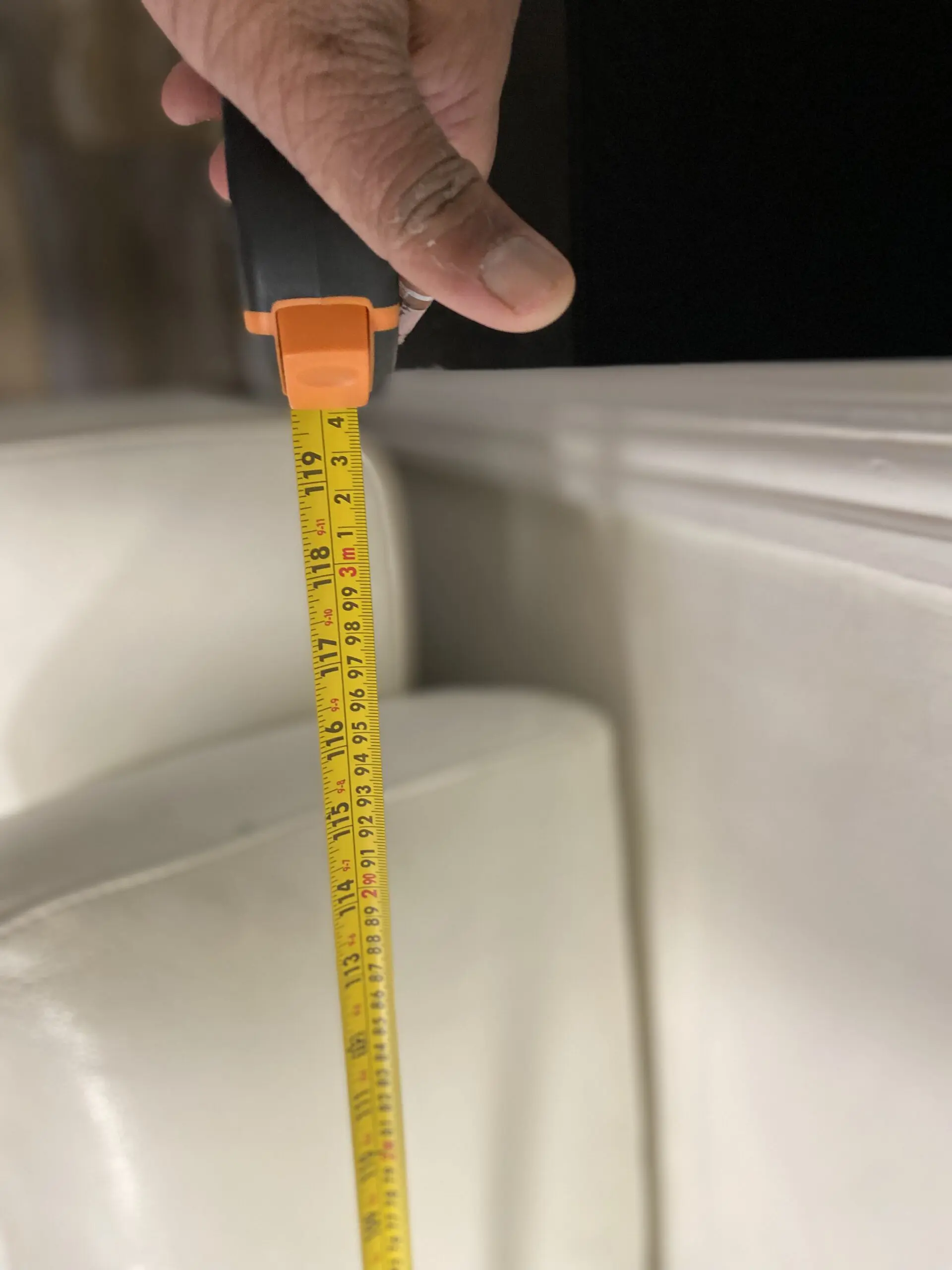 DFS Cream Leather Corner Sofa – For Sale