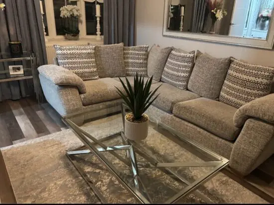 Scs corner sofa and two seater sofa