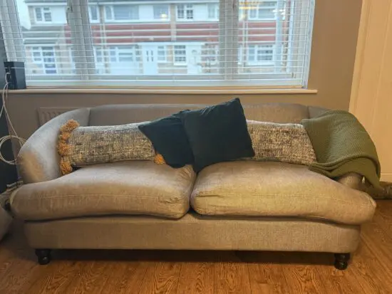 DFD 3 seater and Snuggle sofa
