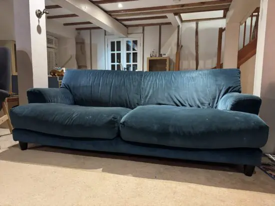 Habitat, 3 seater, Askem, chenille, Sofa