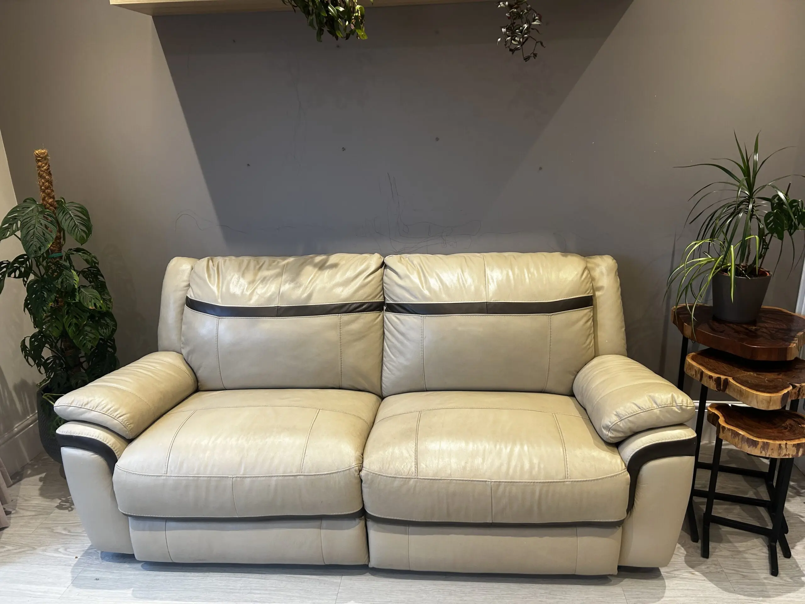 Electric recliner leather SCS Sofa