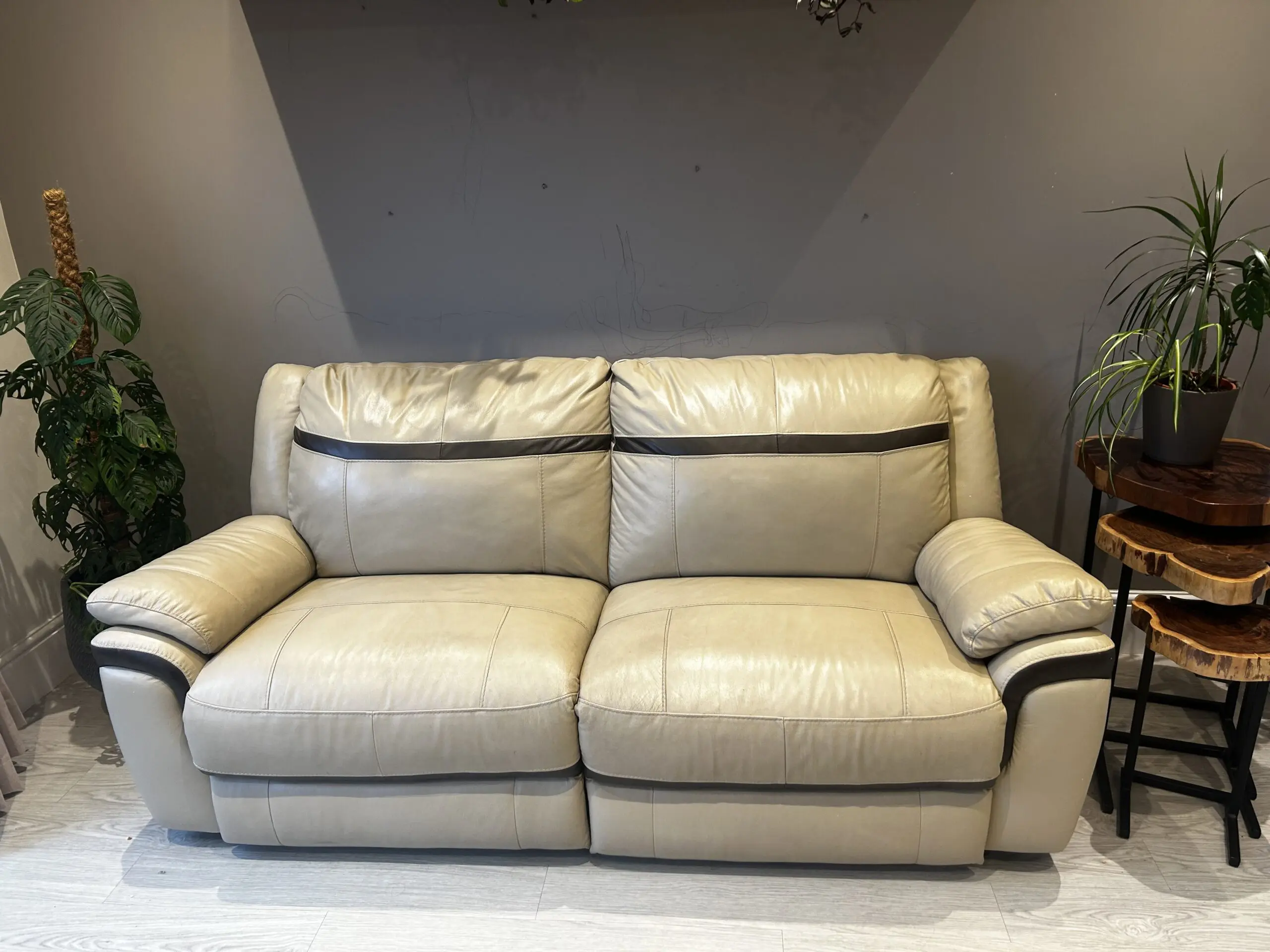 Electric recliner leather SCS Sofa